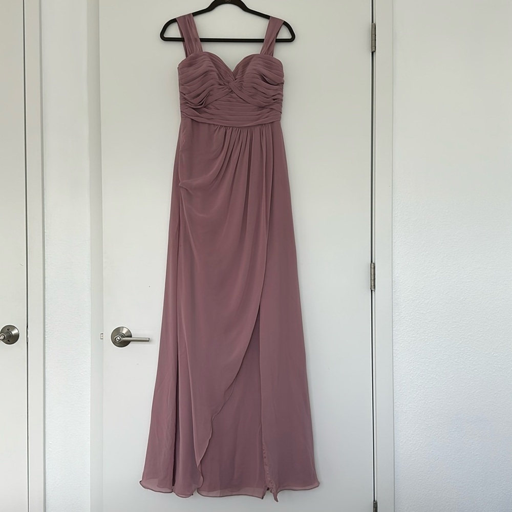 Azazie Dusty Sage Bridesmaid Dress